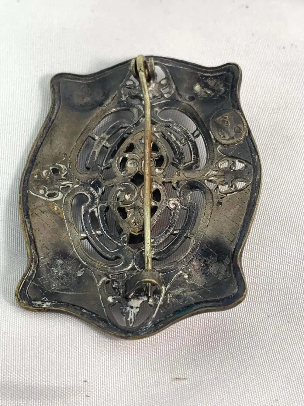 Antique signed Charles R Hettle Brooch